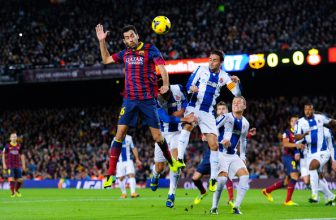 Katalánské derby mezi Espanyolem a Barcelonou Katalánské derby mezi Espanyolem a Barcelonou
