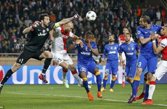 Druhé semifinále LM obstarají Monaco a Juventus Druhé semifinále LM obstarají Monaco a Juventus