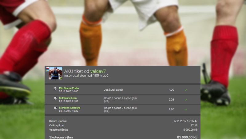 Sázkař oškubal Chance o 85 tisíc. Kolik lidí inspiroval?