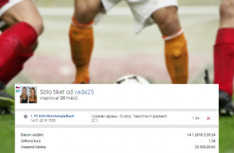 Analýza tiketu: Je neprohra a nízký kurz vždy tutovka?