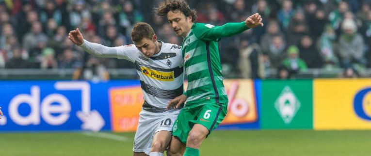 Gladbach-Brémy: Domácí o poháry, Werder o záchranu