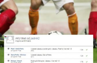 Analýza tiketu: Sázkař riskoval 56 tisíc, ale trio úspěšných tipů mu to vrátilo i s úroky!
