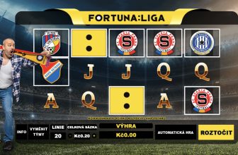 Fortuna rozdává 100 Kč na nový výherní automat z prostředí Fortuna:Ligy!