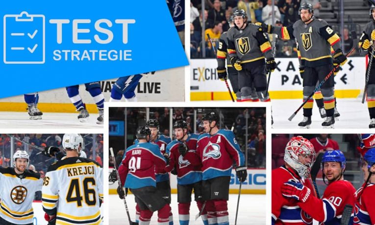 Test strategie: Na dva nejlepší týmy NHL v zápasech venku