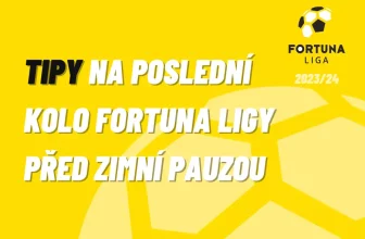 TIPY na poslední kolo Fortuna ligy před zimní pauzou