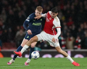 PSV a Arsenal začnou svůj vzájemným souboj Ligy mistrů v Nizozemsku