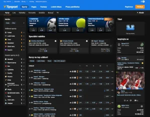 Tipsport screenshot