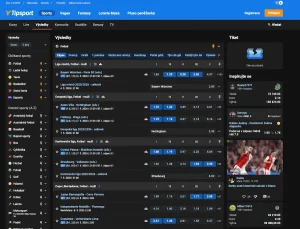 Tipsport screenshot