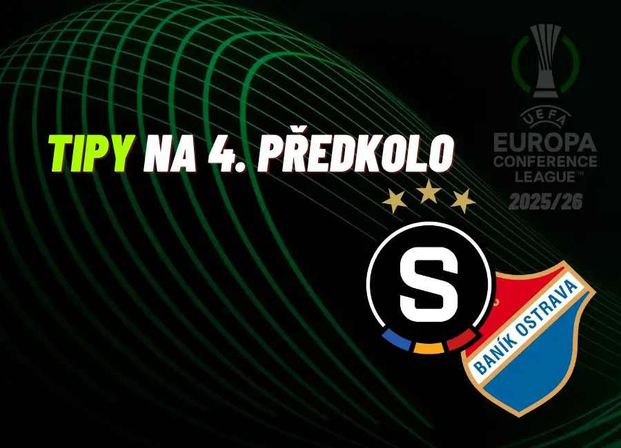 Sparta a Baník v rozhodujících zápasech o Konferenční ligu Hodnotné tipy na 4. předkolo