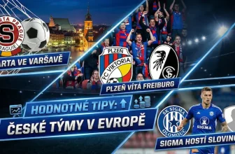 Sparta ve Varšavě, Plzeň vítá Freiburg a Sigma hostí Slovince –