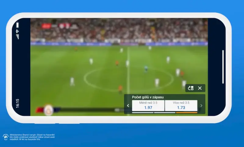 Sázej přímo ve streamu!