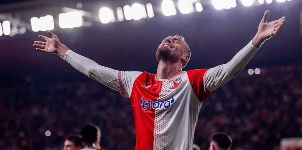 Slavia jede v úterý do Londýna, aby se změřila síly s Kohouty z Tottenhamu