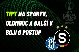 Poslední kolo Konferenční ligy – Nejlepší tipy na Spartu, Olomouc a další v boji o postup