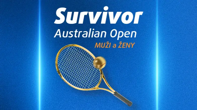 Kdo ovládne Australian Open 2026? Zapoj se do Survivoru a hraj o statisíce Netů zdarma