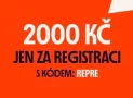 2 000 Kč sázka zdarma!
