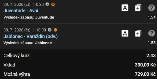 Sforziho tiket