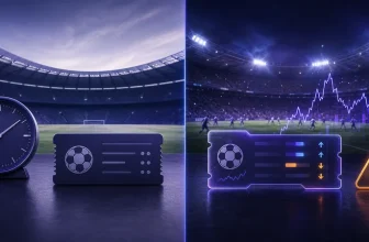 Stadion rozdělený na předzápasovou a živou sázkovou nabídku