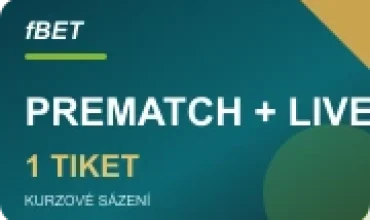 Prematch a live sázky na jednom tiketu