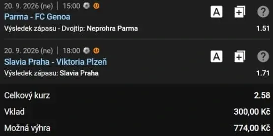 Sforziho tiket