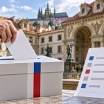 Volební urna a kurzová nabídka k volbám do Senátu 2026