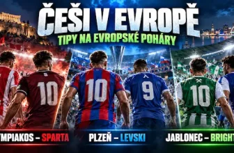 Tipy na Evropskou a Konferenční ligu - Sparta v Řecku, Plzeň hledá první body a Jablonec proti Brightonu